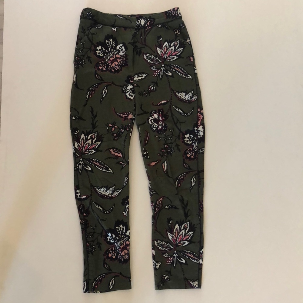 Top Shop Floral Trousers